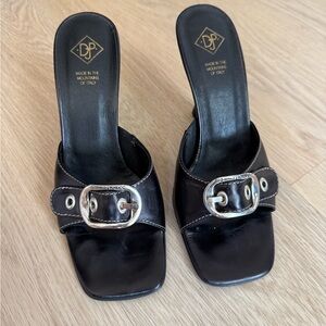 Donald Pliner Black Sandals